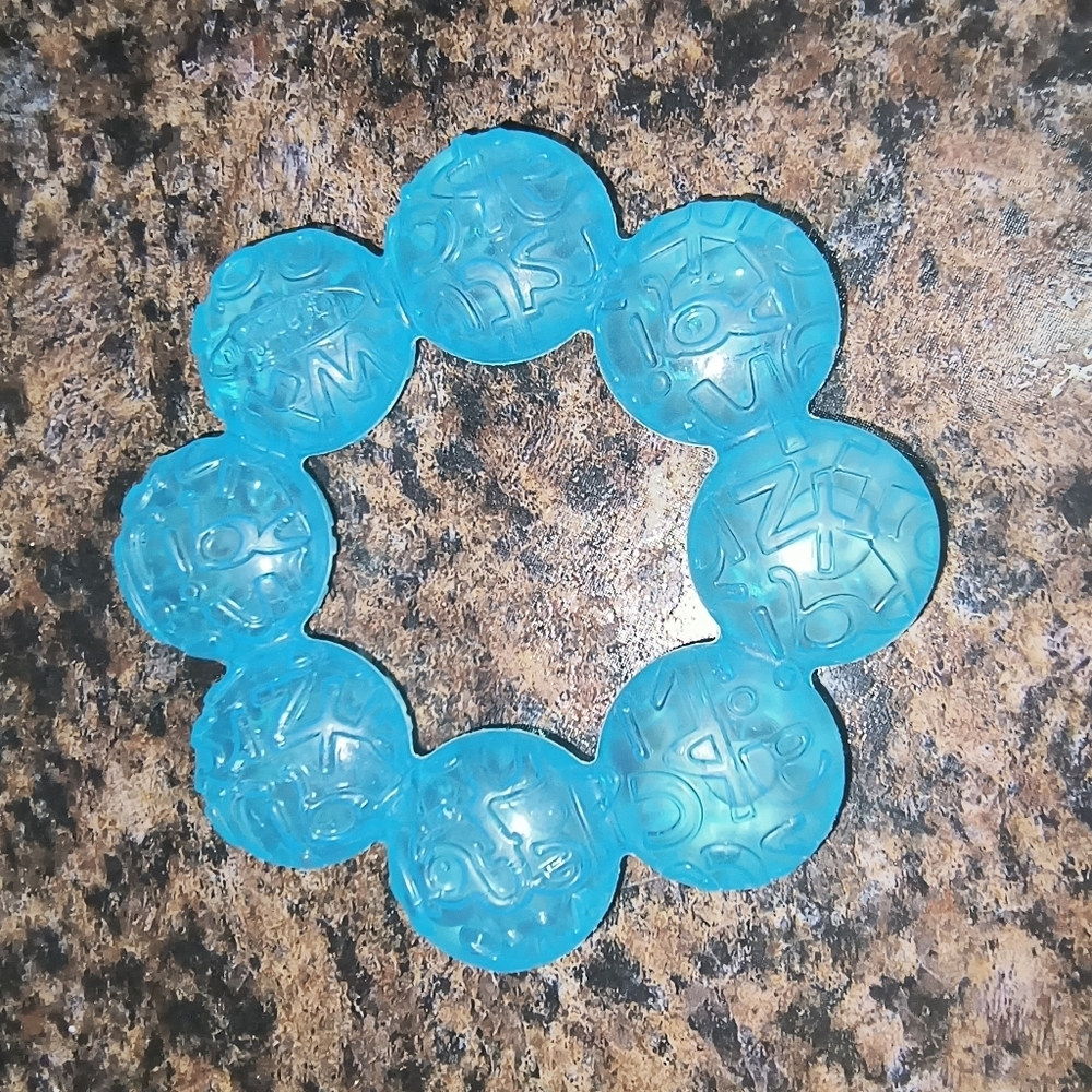 Blue Teething Ring for Babies
